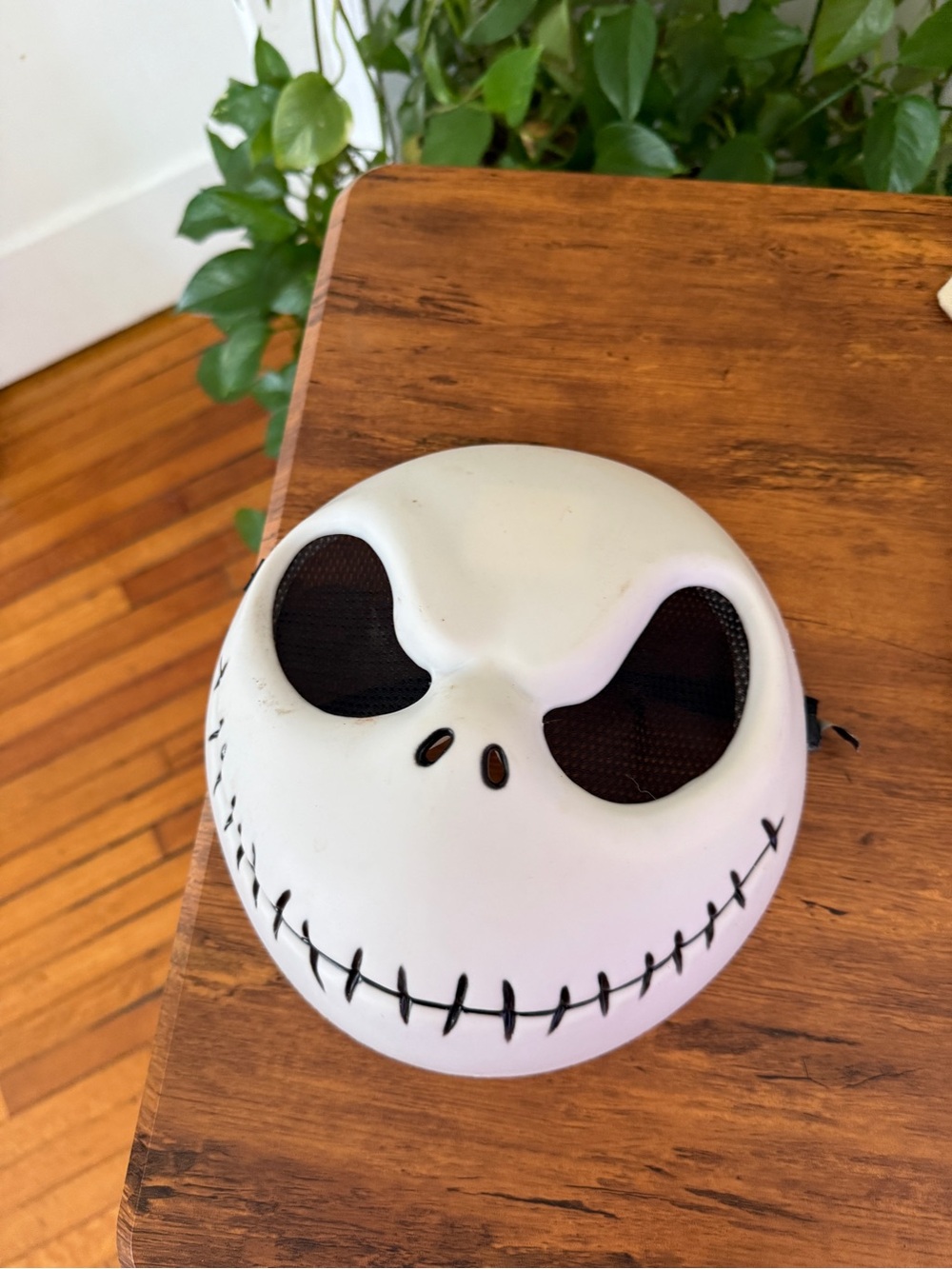 Disney Nightmare Before Christmas Jack Skellington Halloween Skull Face Mask